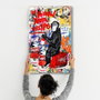 Wallity CAM-6014 Pintura Decorativa de Vidrio Templado Multicolor 46 x 72 cm